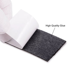 FOSHIO self-adhesive fiber felt backing supports secure squeegee use and scratch protection.