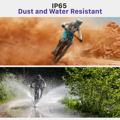 Fosmon IP65 waterproof bike alarm for all-weather use