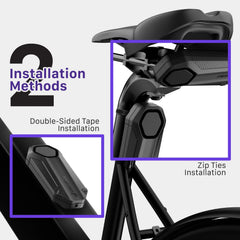 Fosmon bike alarm vibration sensor detects movement for alerts
