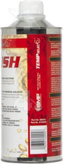 Four Seasons Super Flush Solvent packaging side highlighting contents and safety info.
