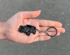 FOUR WHEEL BEAST Bronco keychain compatible with many Bronco models