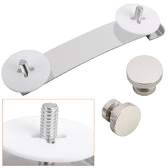 Includes washers to protect fender paint during installation and use.