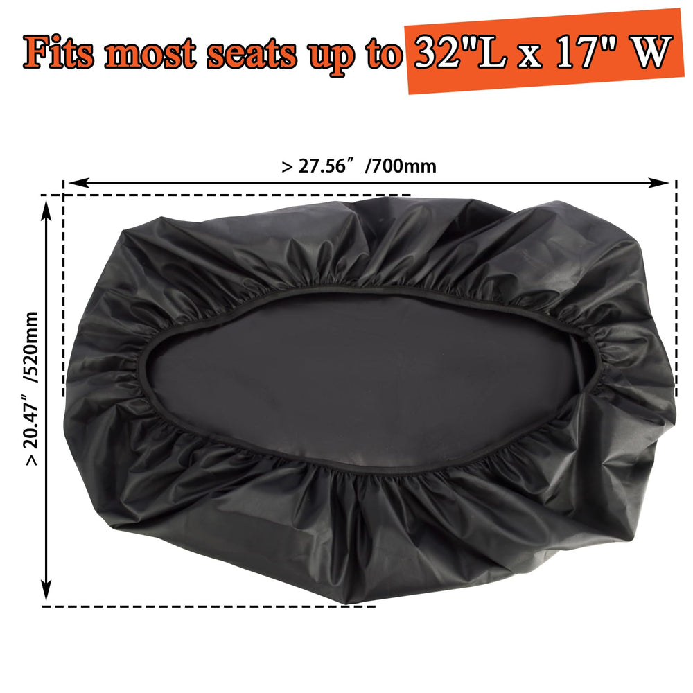 FOVPLUE durable black nylon material resists water intrusion for outdoor parking