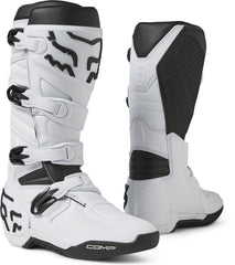 Fox Racing Comp boots front view showing instant step-in comfort