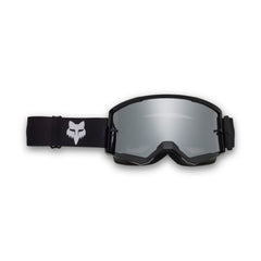 Fox Racing Main Core Mirrored Goggles in Black Spark offer wide viewport and UV protection for dirt riding