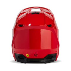 Fox Racing V Core MIPS helmet back view with sleek silhouette