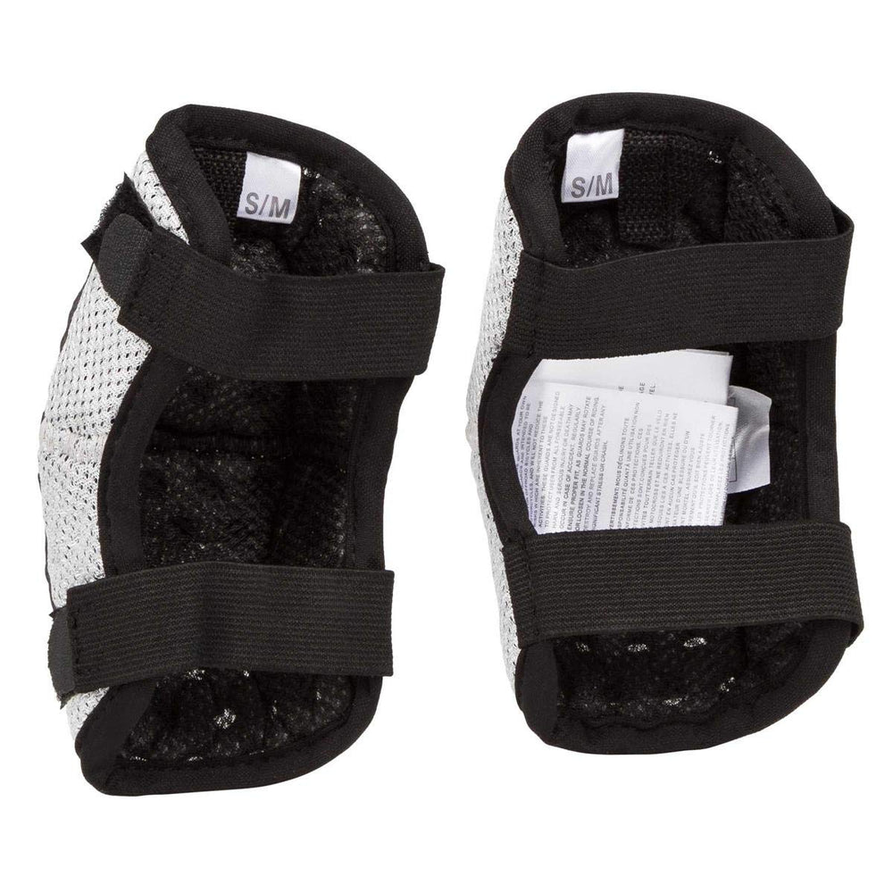 Fox Racing Titan elbow pads, closeup view, showcasing quality finish for youth motocross