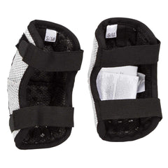 Fox Racing Titan elbow pads, closeup view, showcasing quality finish for youth motocross