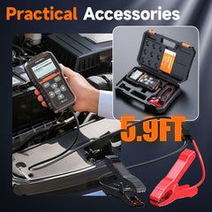 FOXWELL BT705 compatible with flooded, AGM, GEL, and EFB types