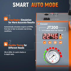 FOXWELL JT200 manual mode targets issues at specific RPM