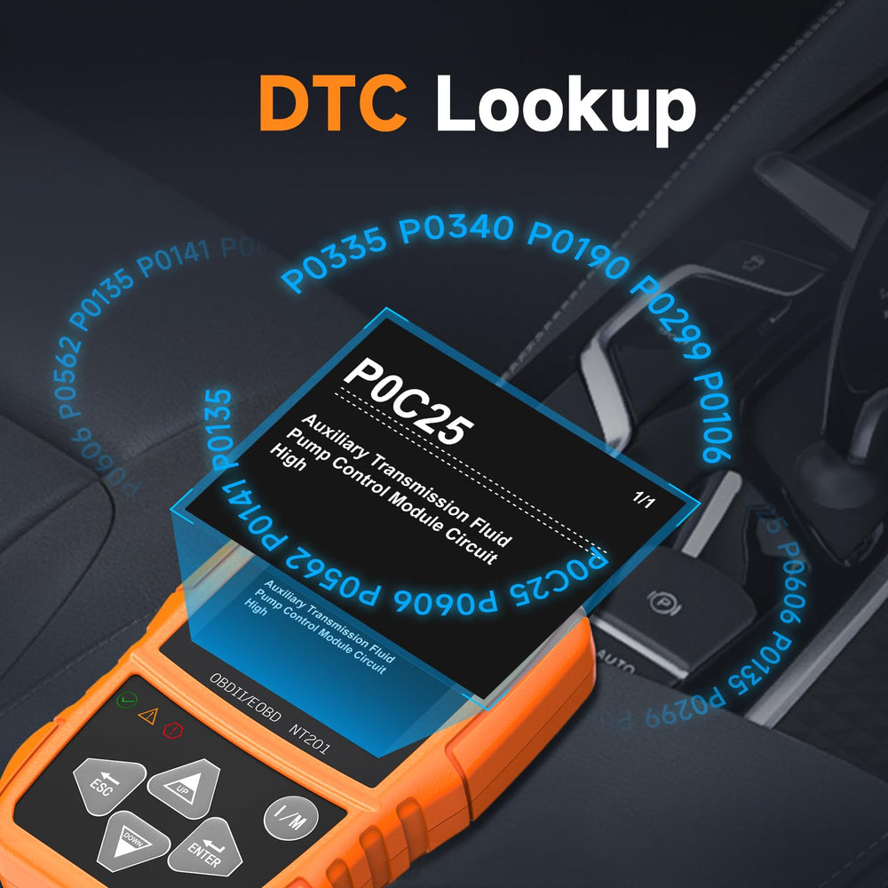 FOXWELL NT201 broad compatibility across 1996+ vehicles and CAN.