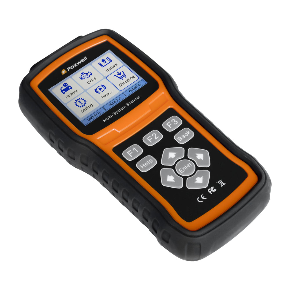 FOXWELL NT530 oil reset option for maintenance tasks