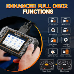 FOXWELL NT614 Elite EPB Reset restores parking brake control