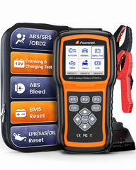 FOXWELL NT630 Pro diagnostic screen demonstrates 2-in-1 convenience.