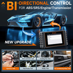 FOXWELL NT716 ABS, SRS, and engine readouts for quick checks
