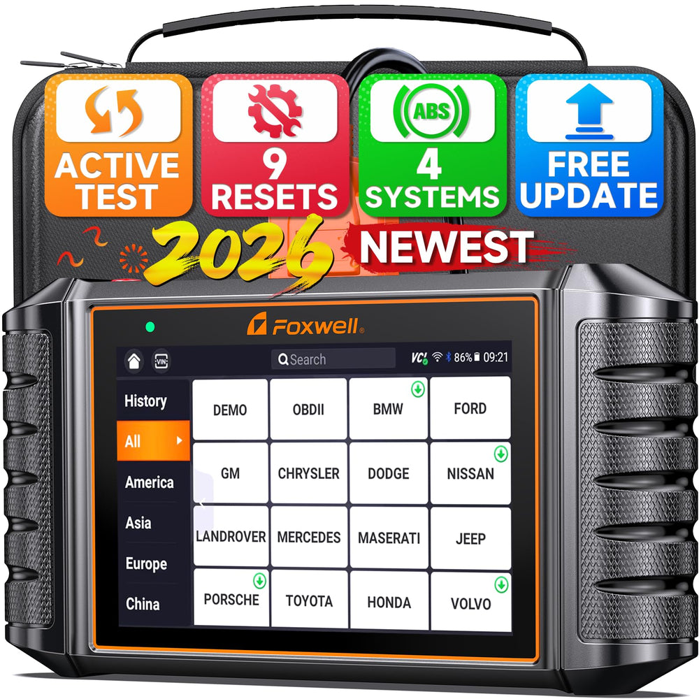 FOXWELL NT716 bidirectional scan in action for precise module testing