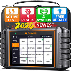 FOXWELL NT716 bidirectional scan in action for precise module testing
