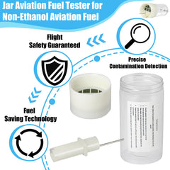 Foycow tester demonstrates oil and water separation for contaminant detection