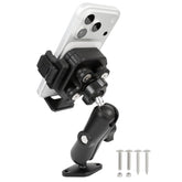 FPN heavy-duty phone mount base with vibration dampener for secure vehicle mounting.