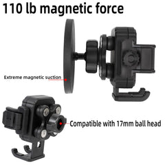 FPN mount with vibration dampener cushions the phone against road shocks.