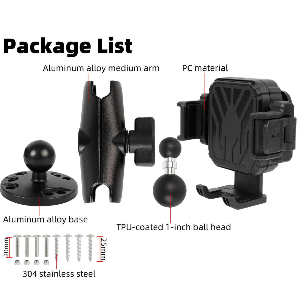 FPN vehicle-use mount ready for car, boat, truck, or UTV