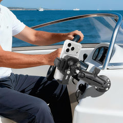 FPN open frame maintains camera access while mounted.