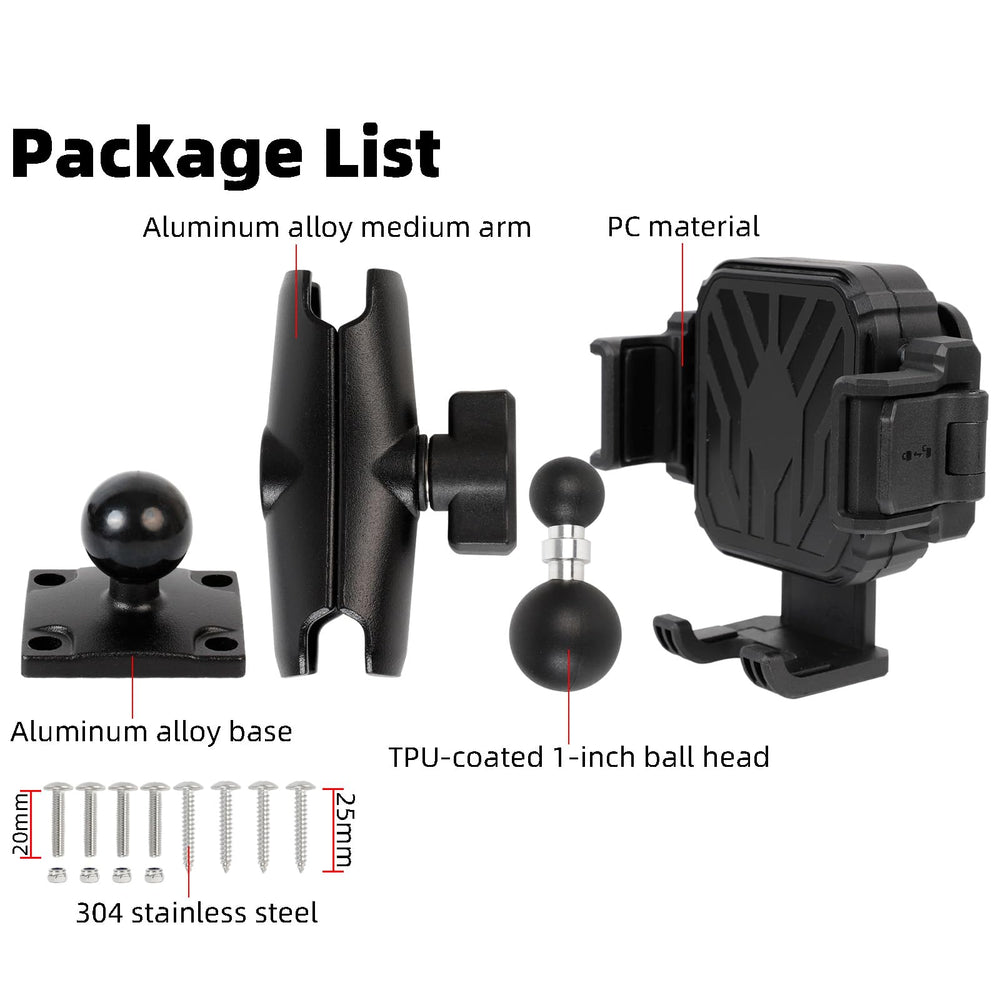 FPN Universal Phone Mount supports multi vehicle setups for cars, trucks, boats