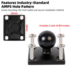FPN Universal Phone Mount rubber pads protect device from scratches