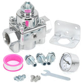 FQRANBO 12-804 regulator with gauge showing precise fuel pressure control