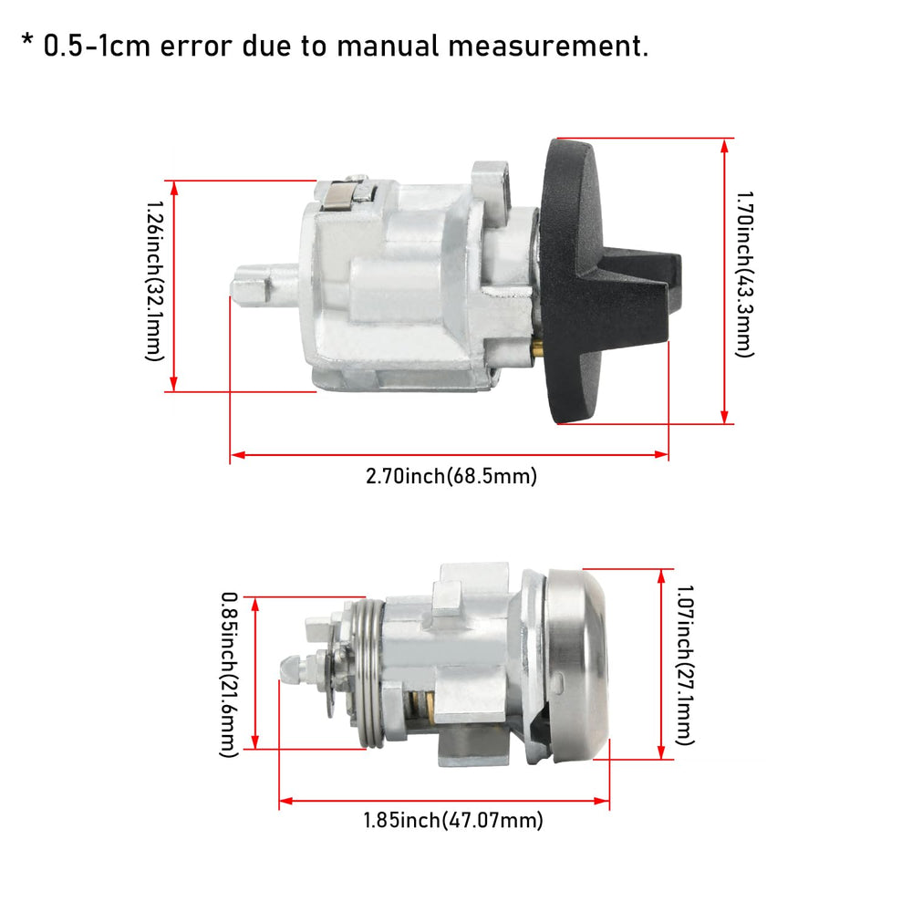 FQRANBO door lock cylinder for Dodge Ram improves locking security.