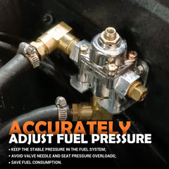 Fine adjustment knob on FQRANBO regulator for precise pressure setting