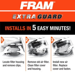 FRAM CA9997 captures dirt while maintaining airflow for efficient engine breathing.