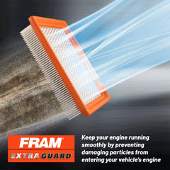 FRAM CA9997 seals around the perimeter to prevent unfiltered air.