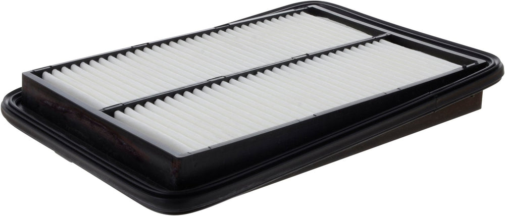 Fram Extra Guard CA11858 filter media close-up highlighting fine filtration.