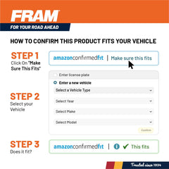 FRAM Extra Guard PH6022 filter box and insert, DIY service ready.