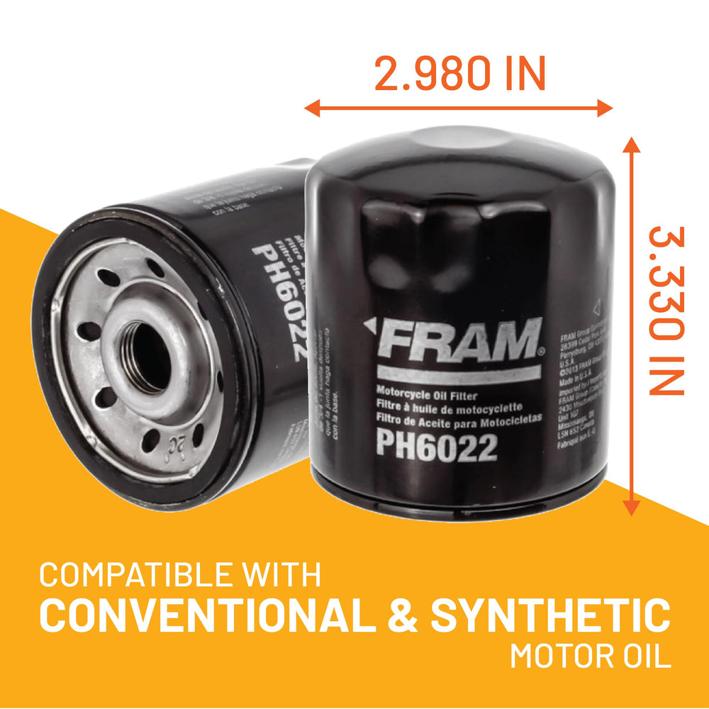 FRAM Extra Guard PH6022 filter packaging, ready for replacement.