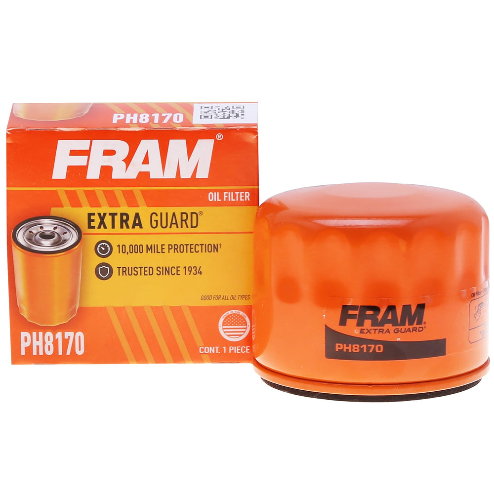 FRAM Extra Guard PH8170 filter body shown for durable engine protection