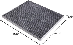 Clean cabin atmosphere with FRAM filter installed behind the glove box