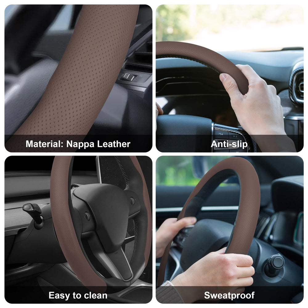 Soft plush padding enhances comfort on long drives