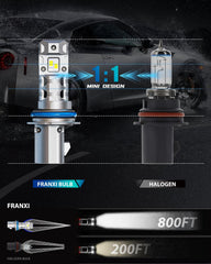 FRANXI 9007/HB5 aviation aluminum construction lowers heat buildup