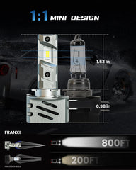 FRANXI H11B integrated cooling fan maintains stable performance