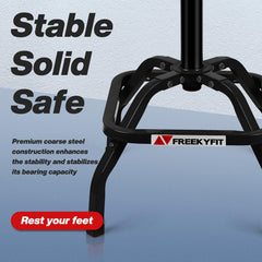 FreekyFit 300 lbs capacity shop stool suitable for a range of users