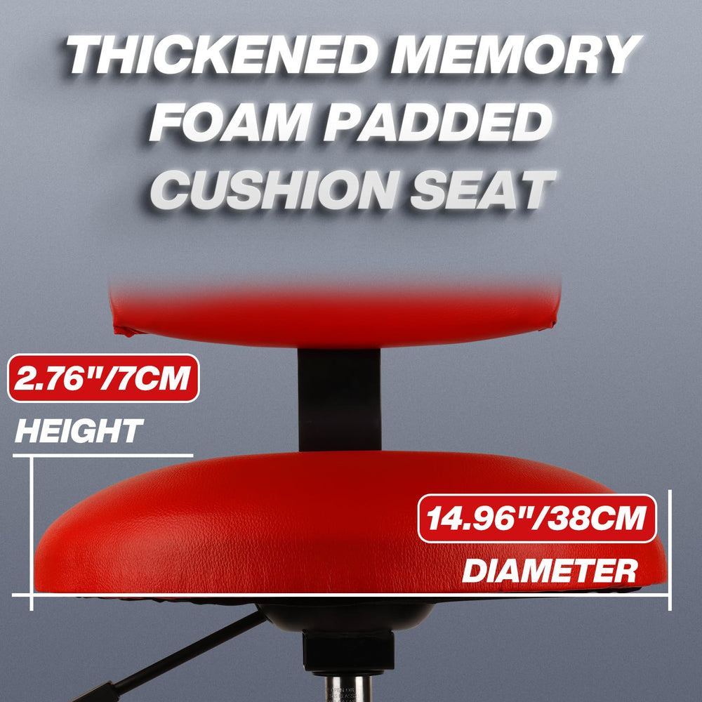 FreekyFit Shop Stool multi-use for garage, kitchen, or studio.