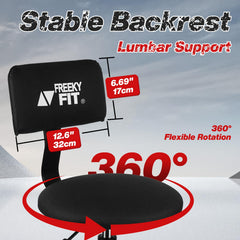 FreekyFit sturdy steel frame provides durable stability