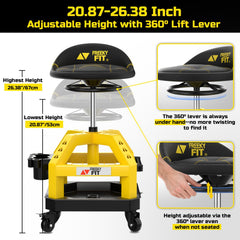 FreekyFit two-tier trays keep small parts secure and accessible.