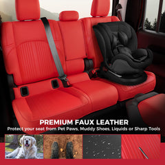 FREESOO Gladiator airbag-safe seat cover supports safety features.