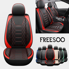 FREESOO waterproof faux leather demonstrate easy cleaning