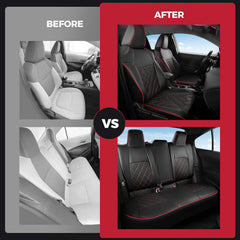 FREESOO luxury leather look preserves Corolla interior style