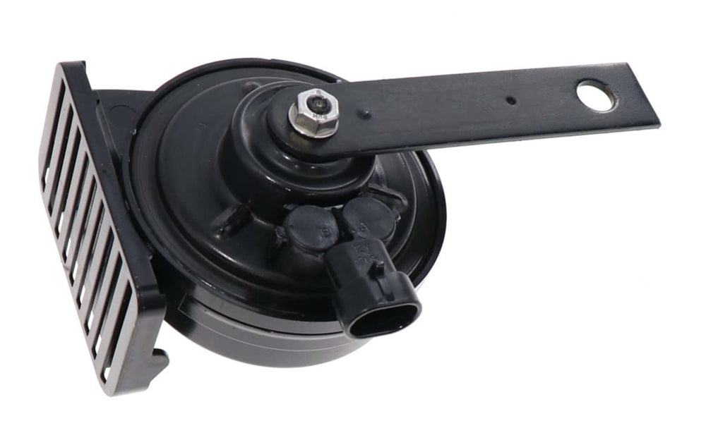 Freightliner Cascadia horn assembly close-up showing installation-ready design
