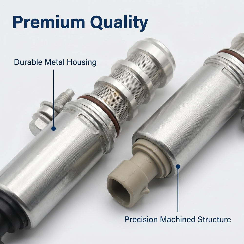 FREPURDO VVT solenoid in-engine view highlights compatibility for 2.4L Chevy/GMC